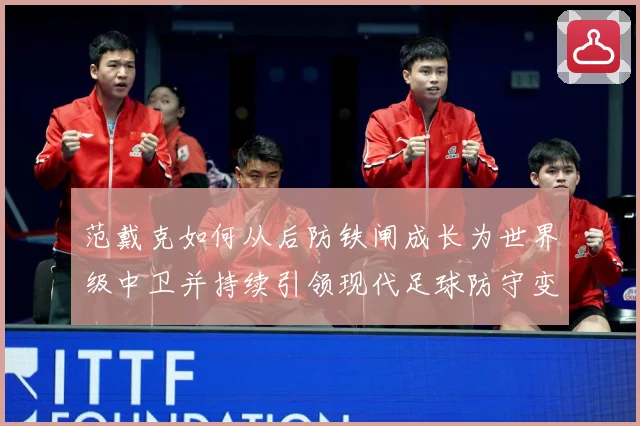 范戴克如何从后防铁闸成长为世界级中卫并持续引领现代足球防守变革之路